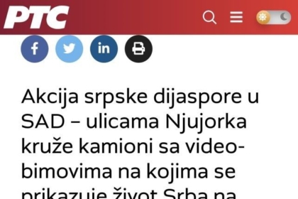 Sputnik manipulon me pamjet nga Kosova për të promovuar propagandën e Beogradit në Nju Jork