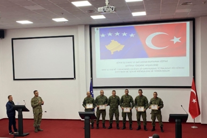 FSK dhe Ushtria Turke zhvillojnë trajnim të përbashkët në fushën e Kërkim-Shpëtimit
