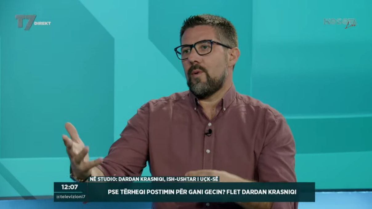 ‘‘S’i nënshtrohem kërcënimit e as presionit, më ka shkru djali i Ganisë’’, Krasniqi për reagimet pasi tërhoqi postimin